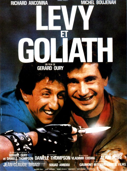 Levy et Goliath - French Movie Poster