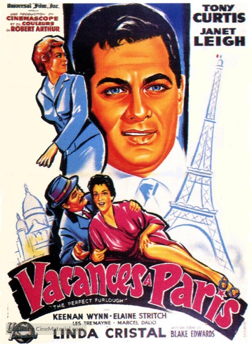 The Perfect Furlough - French Movie Poster