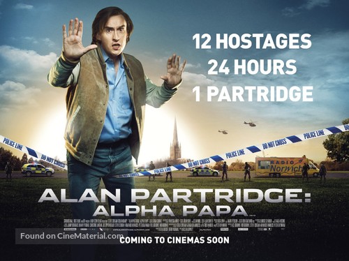 Alan Partridge: Alpha Papa - British Movie Poster