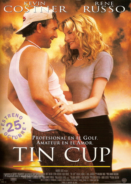 Tin Cup - Spanish Movie Poster