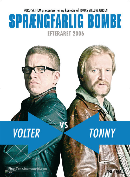 Spr&aelig;ngfarlig bombe - Danish Movie Poster