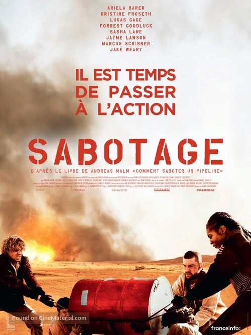 How to Blow Up a Pipeline - French Movie Poster