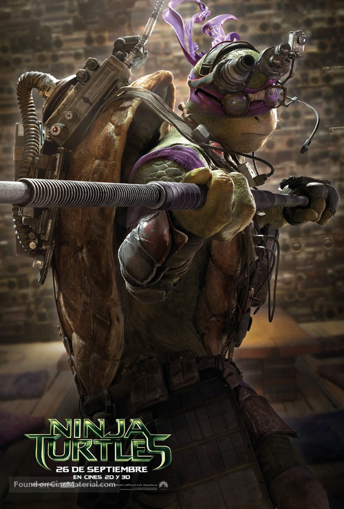 Teenage Mutant Ninja Turtles - Spanish Movie Poster