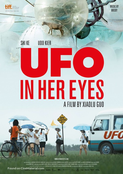 UFO in Her Eyes - German Movie Poster