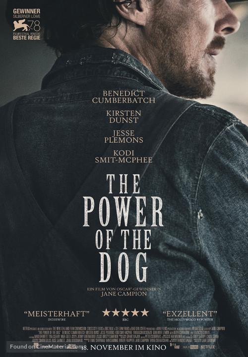 The Power of the Dog - Swiss Movie Poster