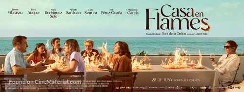 Casa en flames - Andorran Movie Poster