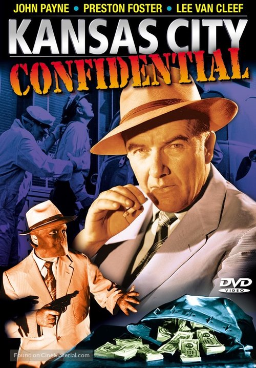 Kansas City Confidential - DVD movie cover