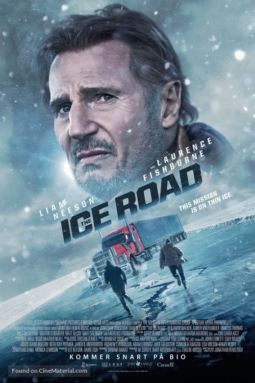 The Ice Road - Swedish Movie Poster