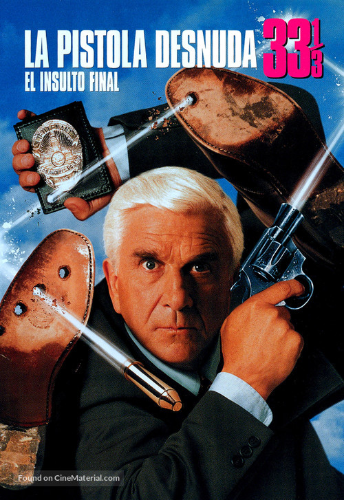 Naked Gun 33 1/3: The Final Insult - Argentinian Movie Cover