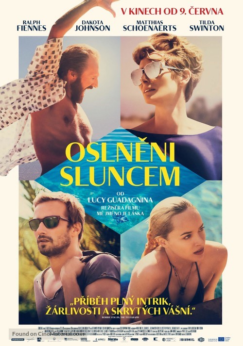 A Bigger Splash - Czech Movie Poster