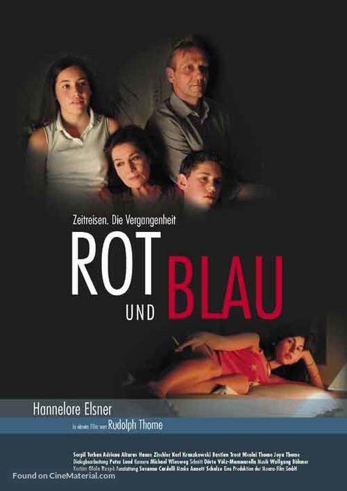 Rot und blau - German Movie Poster
