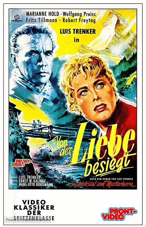 Von der Liebe besiegt - German Movie Cover