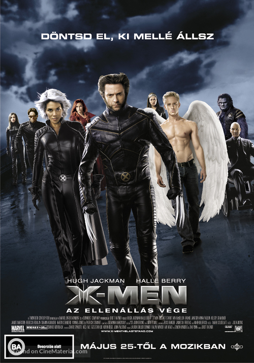 X-Men: The Last Stand - Hungarian Movie Poster