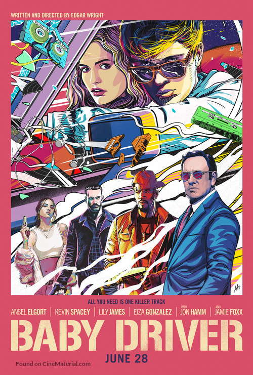 Baby Driver - Movie Poster