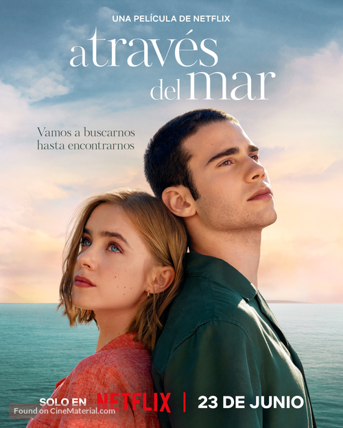 A trav&eacute;s del mar - Spanish Movie Poster