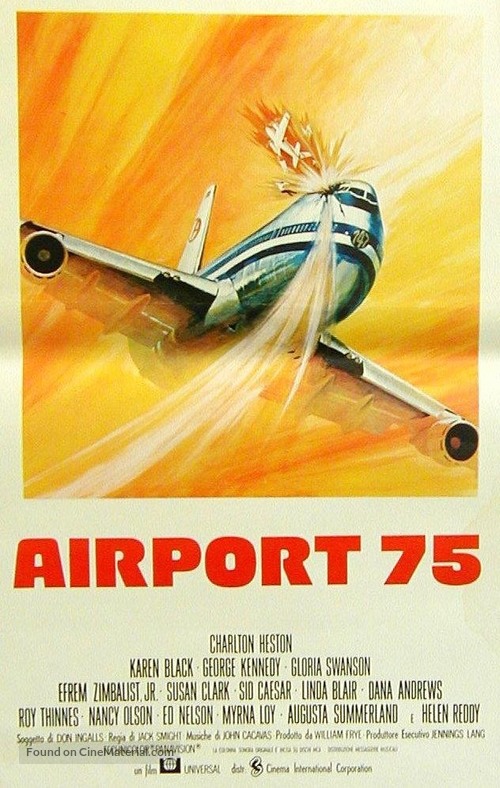 Airport 1975 - Italian Movie Poster