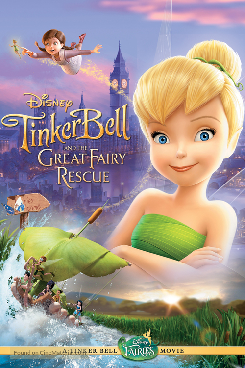 Tinker Bell and the Great Fairy Rescue - DVD movie cover