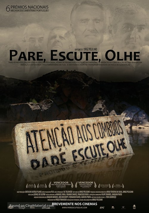 P&aacute;re, Escute, Olhe - Portuguese Movie Poster