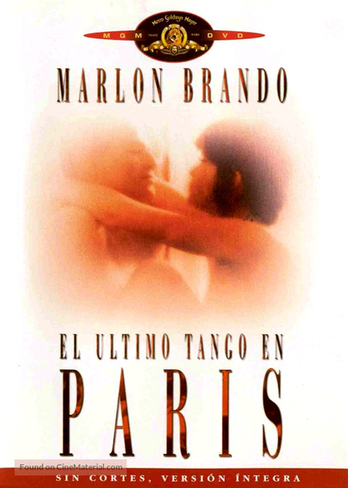 Ultimo tango a Parigi - Spanish DVD movie cover