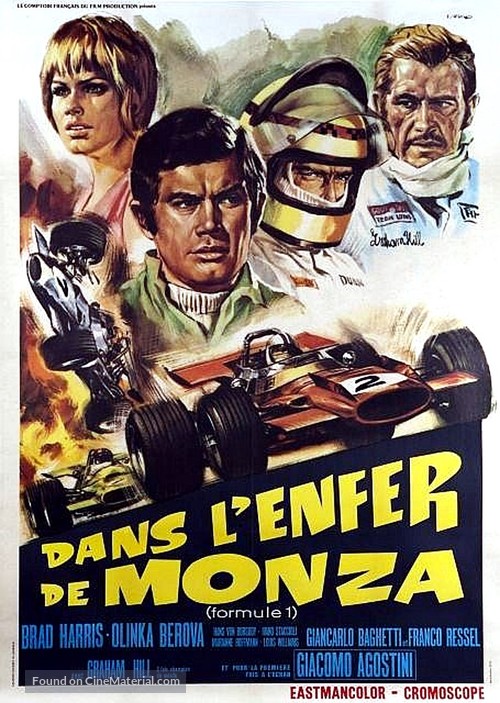 Formula 1 - Nell&#039;Inferno del Grand Prix - French Movie Poster