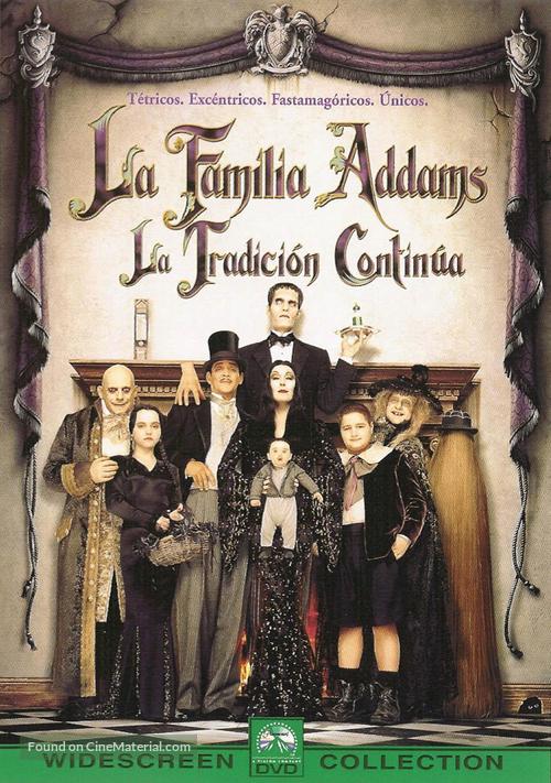 Addams Family Values - Spanish DVD movie cover