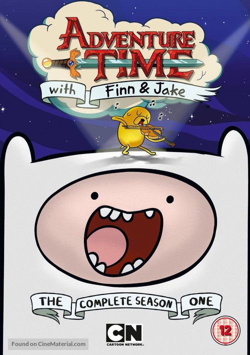 &quot;Adventure Time with Finn and Jake&quot; - British DVD movie cover
