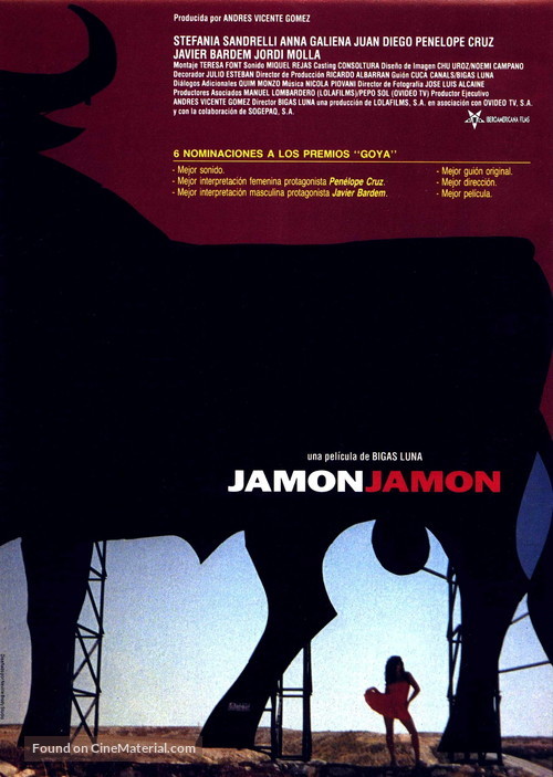 Jam&oacute;n, jam&oacute;n - Spanish Movie Poster