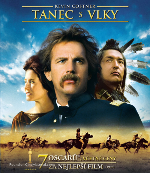 Dances with Wolves - Czech Blu-Ray movie cover