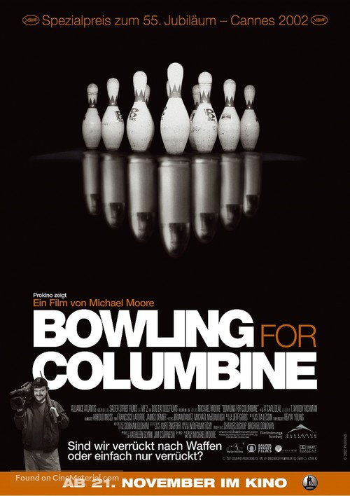 Bowling for Columbine - German Movie Poster