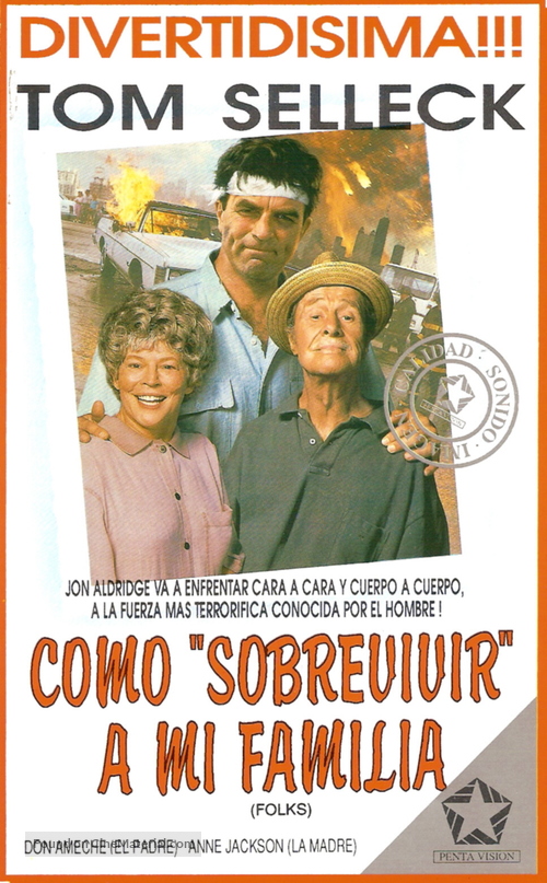 Folks! - Argentinian VHS movie cover