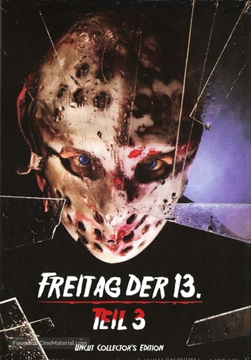 Friday the 13th Part III - German Blu-Ray movie cover