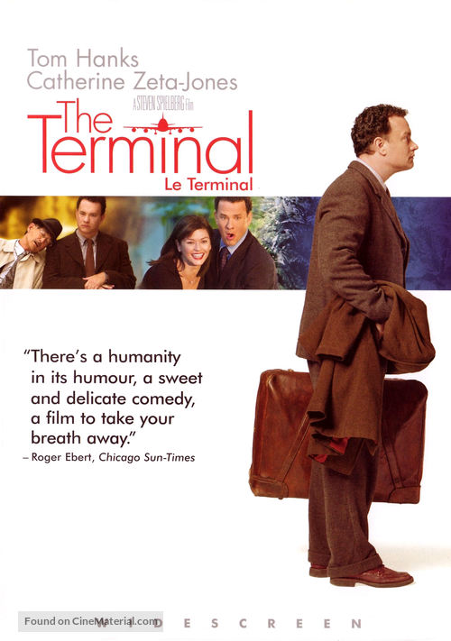 The Terminal - Canadian DVD movie cover