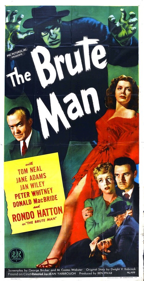 The Brute Man - Movie Poster