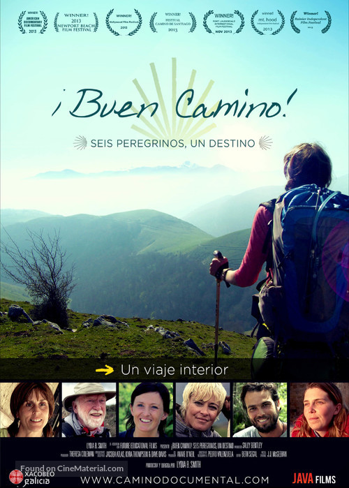 Walking the Camino: Six Ways to Santiago - Spanish Movie Poster