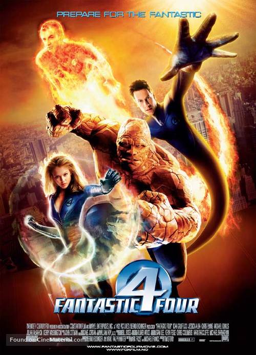Fantastic Four - Norwegian Movie Poster