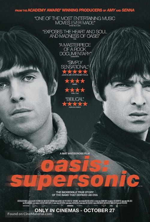 Supersonic - British Movie Poster