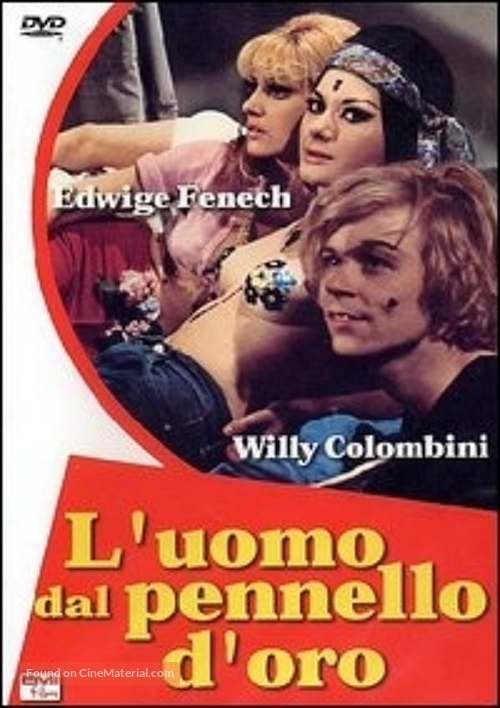 Der Mann mit dem goldenen Pinsel - Italian DVD movie cover