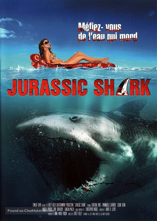 Jurassic Shark - French DVD movie cover
