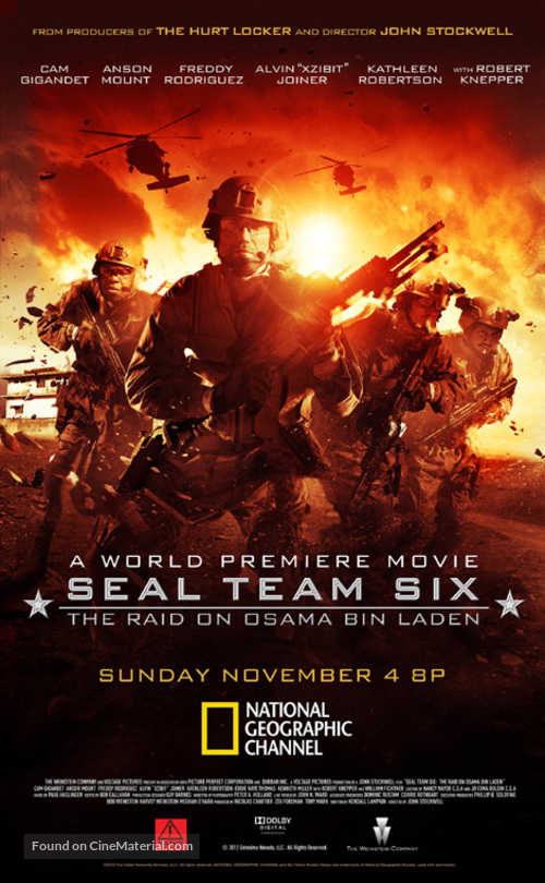 Seal Team Six: The Raid on Osama Bin Laden - Movie Poster