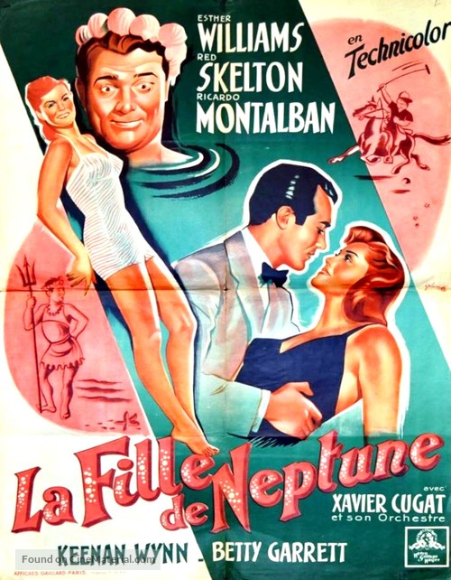 Neptune&#039;s Daughter - French Movie Poster