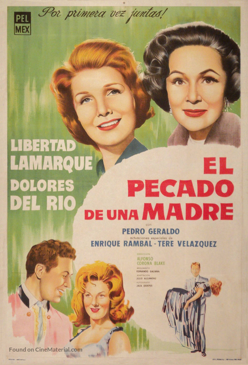 El pecado de una madre - Argentinian Movie Poster