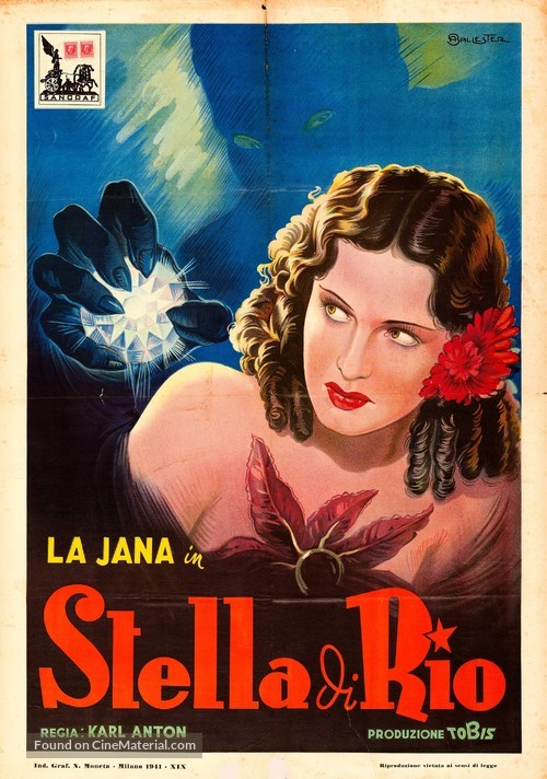 Stern von Rio - Italian Movie Poster