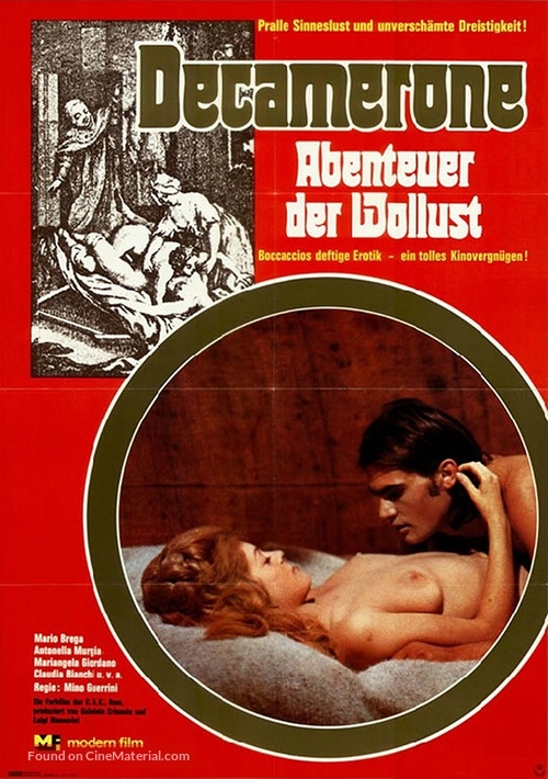 Decameron No. 2 - Le altre novelle di Boccaccio - German Movie Poster