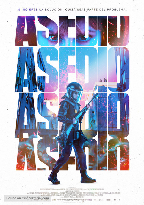 Asedio - Spanish Movie Poster