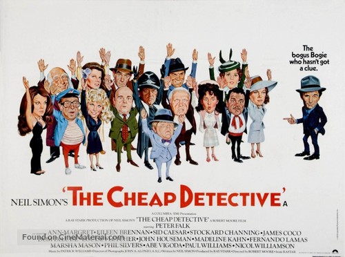 The Cheap Detective - British Movie Poster