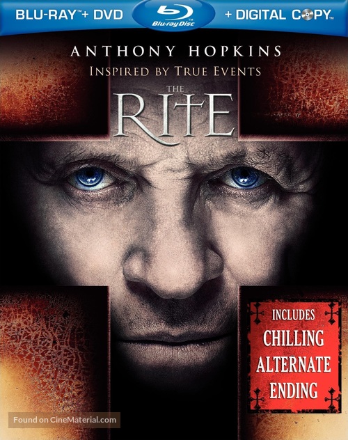 The Rite - Blu-Ray movie cover