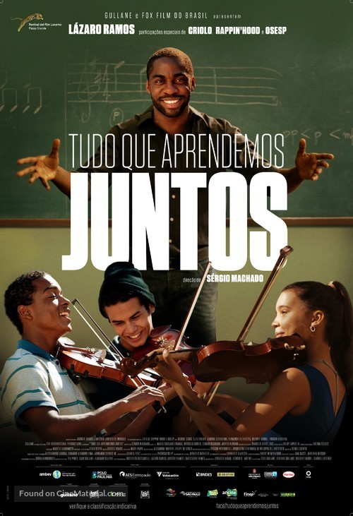 Tudo Que Aprendemos Juntos - Brazilian Movie Poster