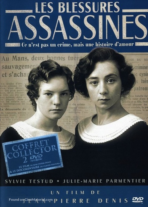 Les blessures assassines - French DVD movie cover