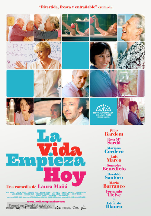 La vida empieza hoy - Spanish Movie Poster