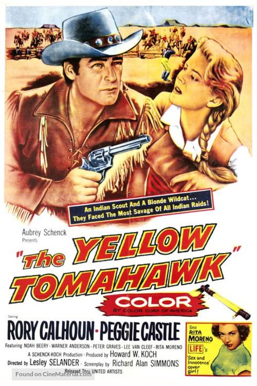 The Yellow Tomahawk - Movie Poster